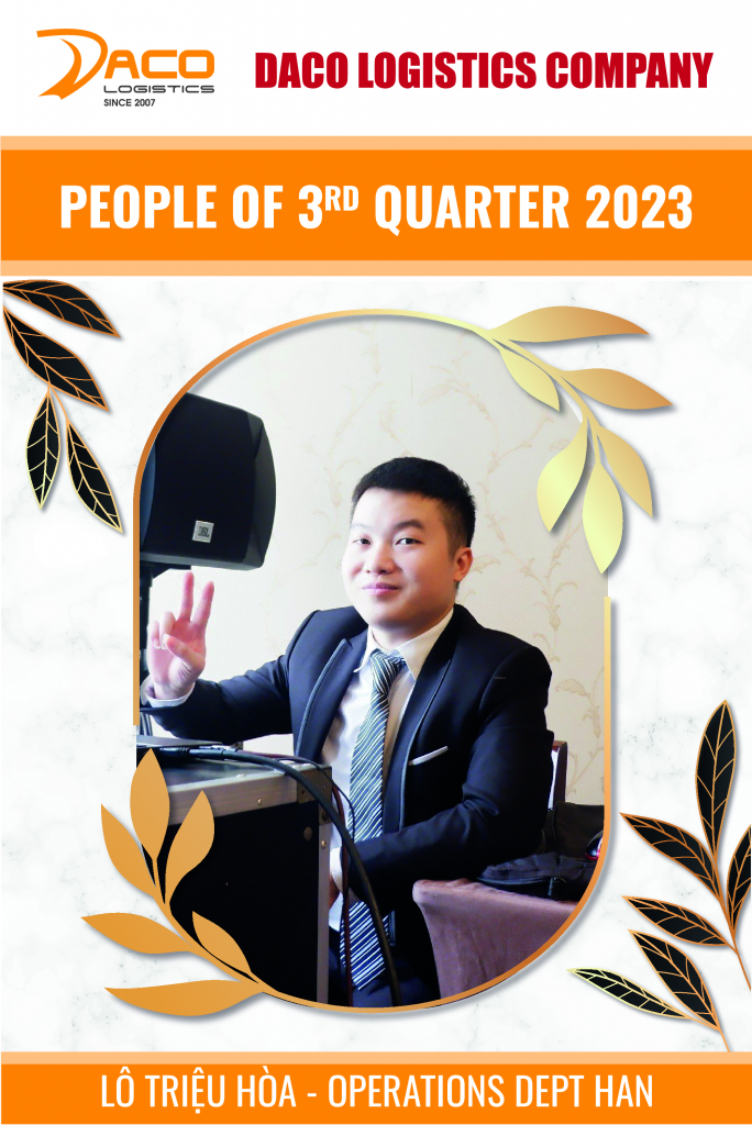 People of the quarter & year – DACO Logistics